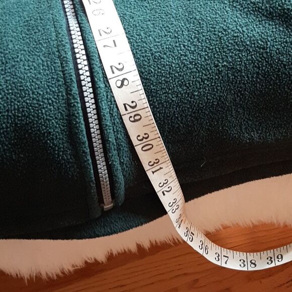 Mens FREE TECH GREEN‎ XL  Fleece ZipUp Jacket - Picture 5 of 6